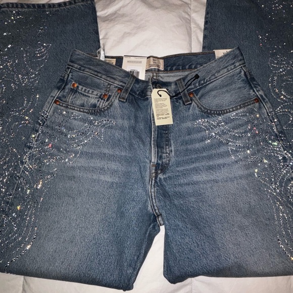 BEYONCÉ X LEVI’S 501® '90S WOMEN'S 28 x 30 - Picture 3 of 14